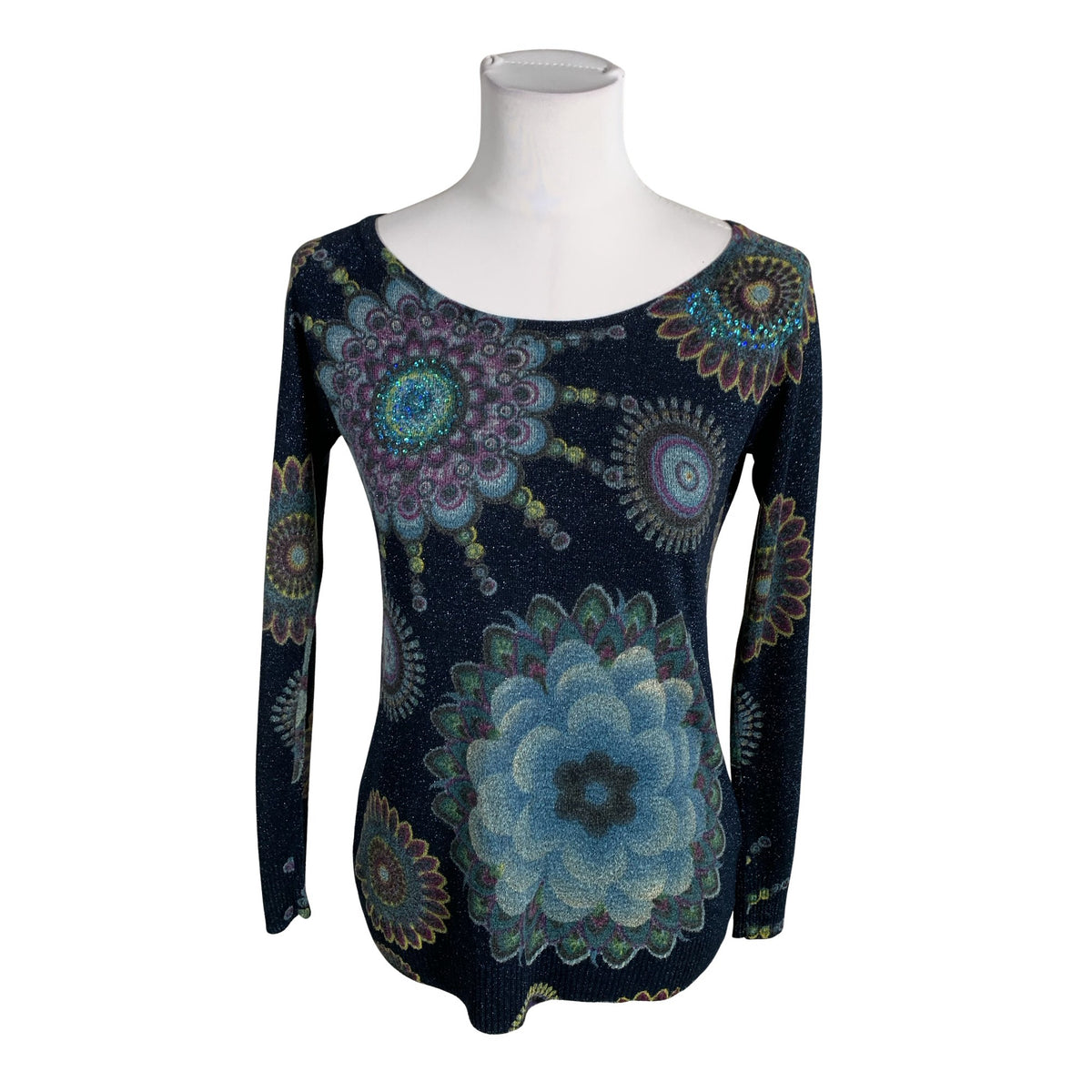Unisex Desigual - Sweater, size 38 - Blue (1)