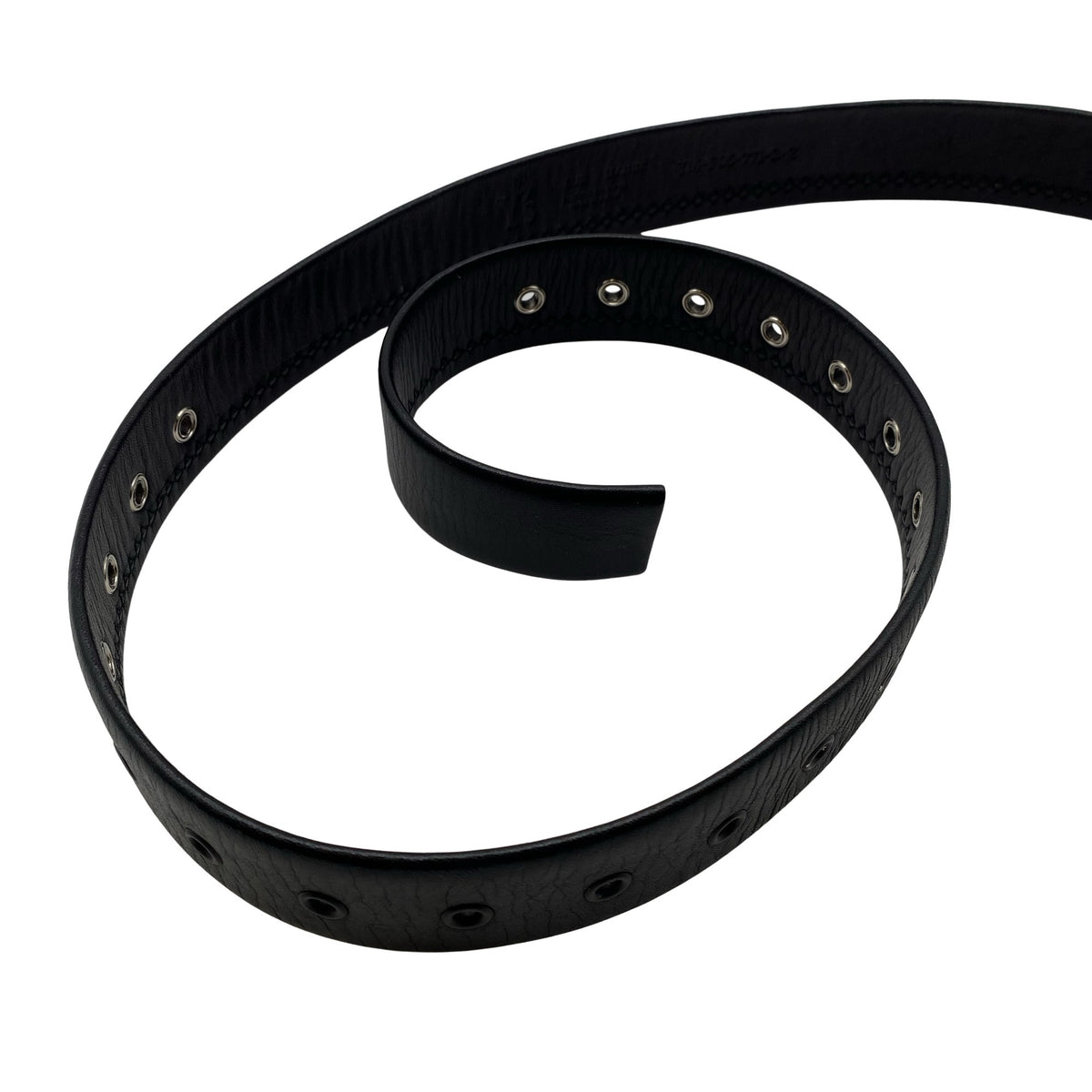 Unisex Yohji Yamamoto - Leather belt, size Ei kokoa - Black (3)