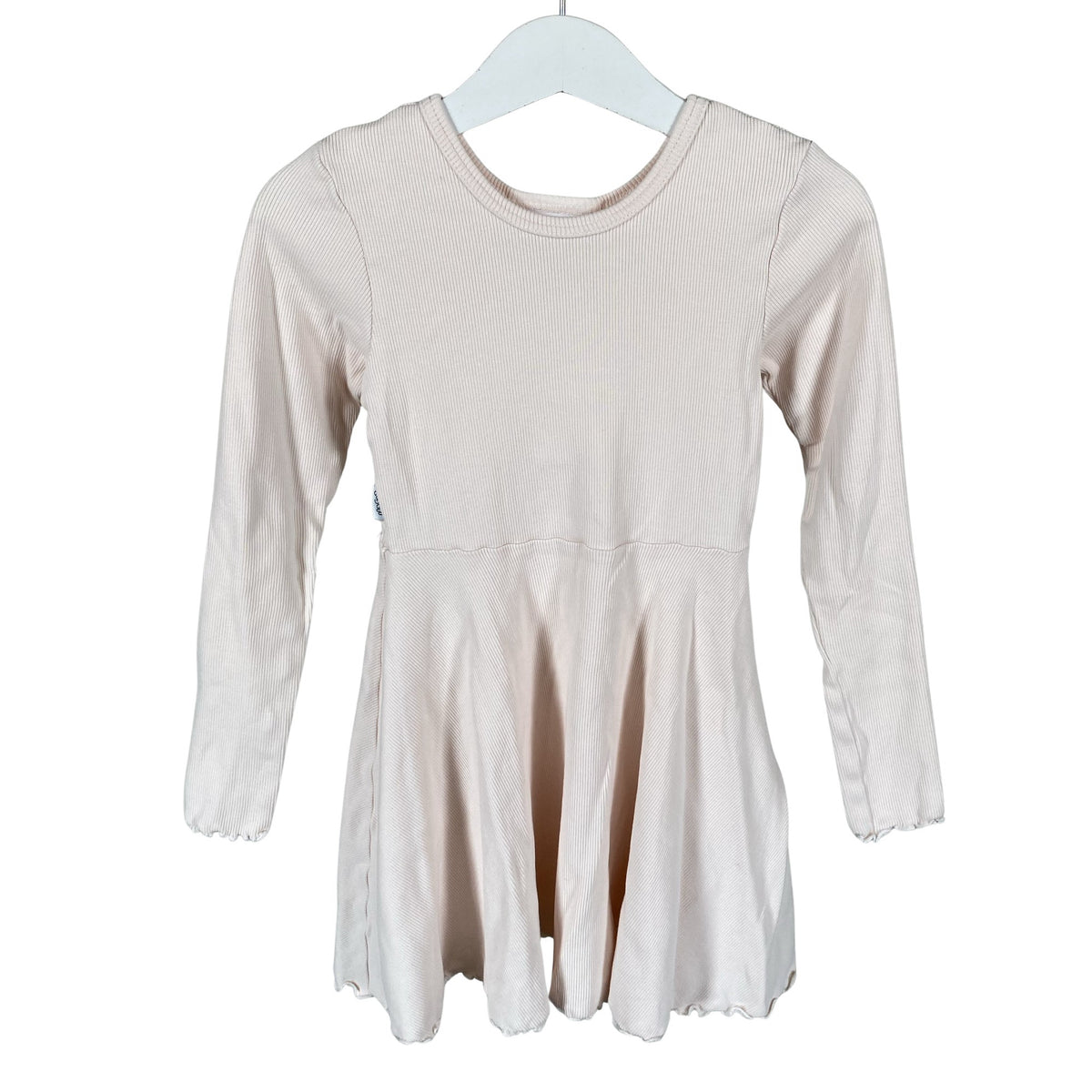 Unisex Gugguu - Tricot dress, size 110 - 116 - Light pink (1)