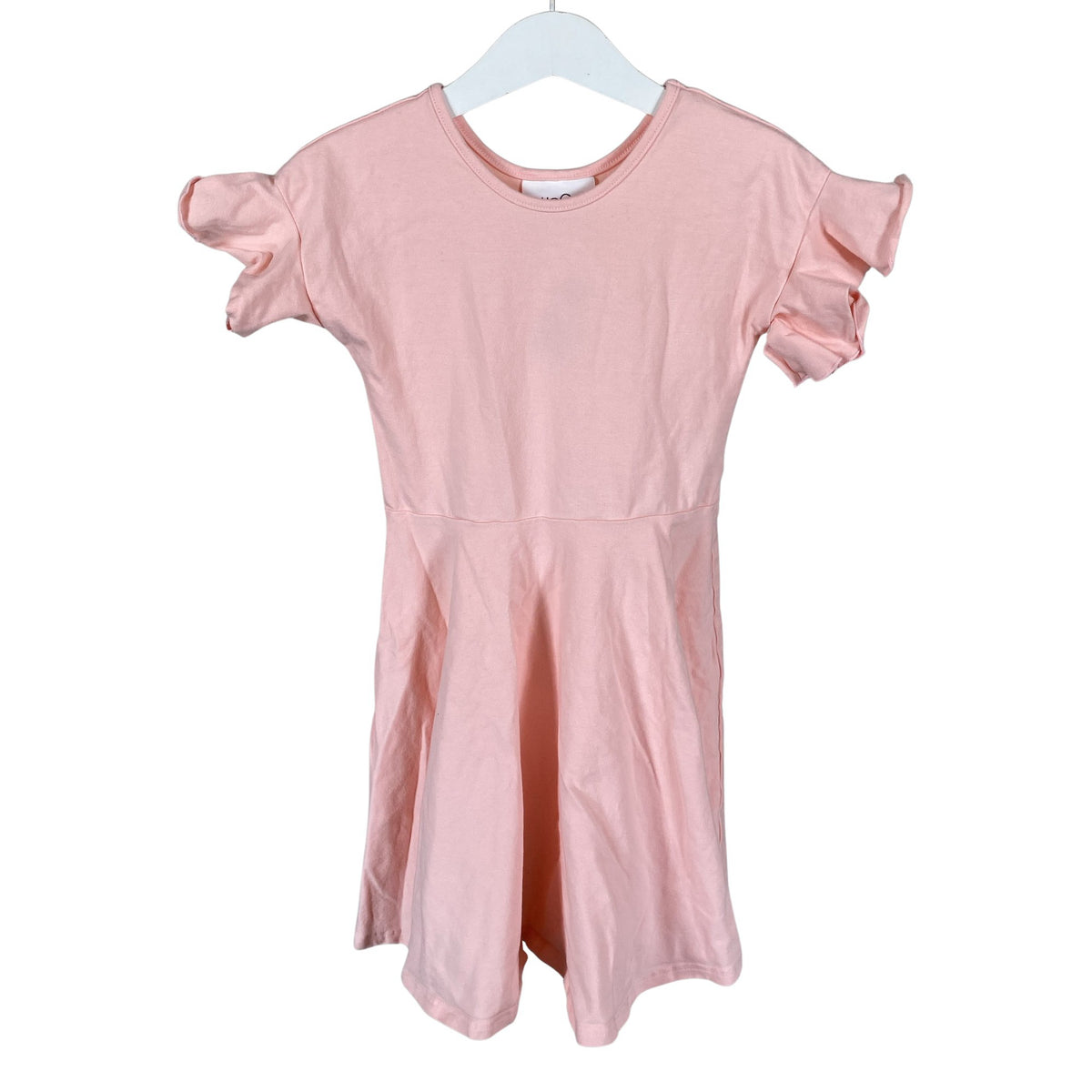 Unisex Gugguu - Tricot dress, size 116 - 122 - Light pink (1)