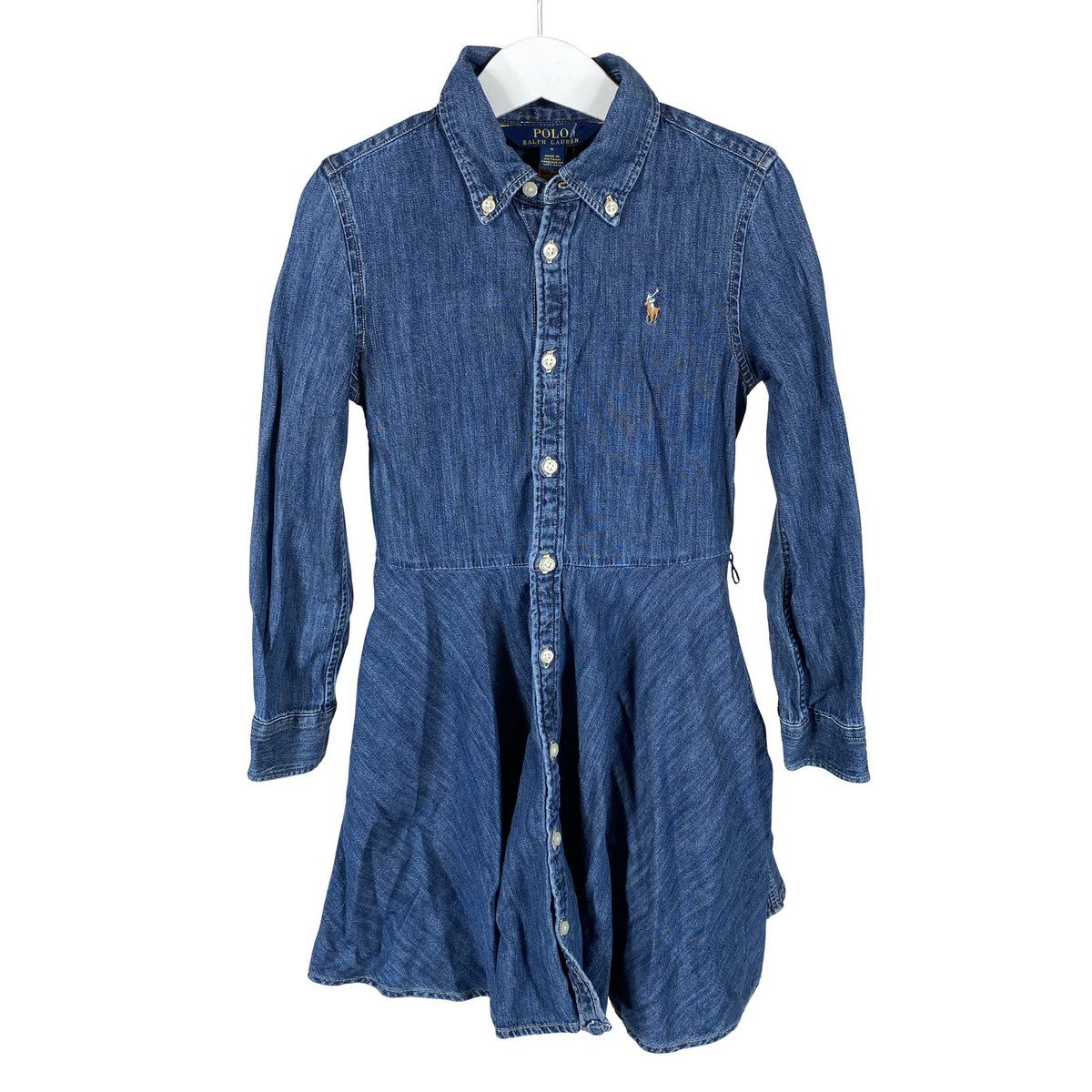 Unisex Polo Ralph Lauren - Denim dress, size 110 - 116 - Blue (1)