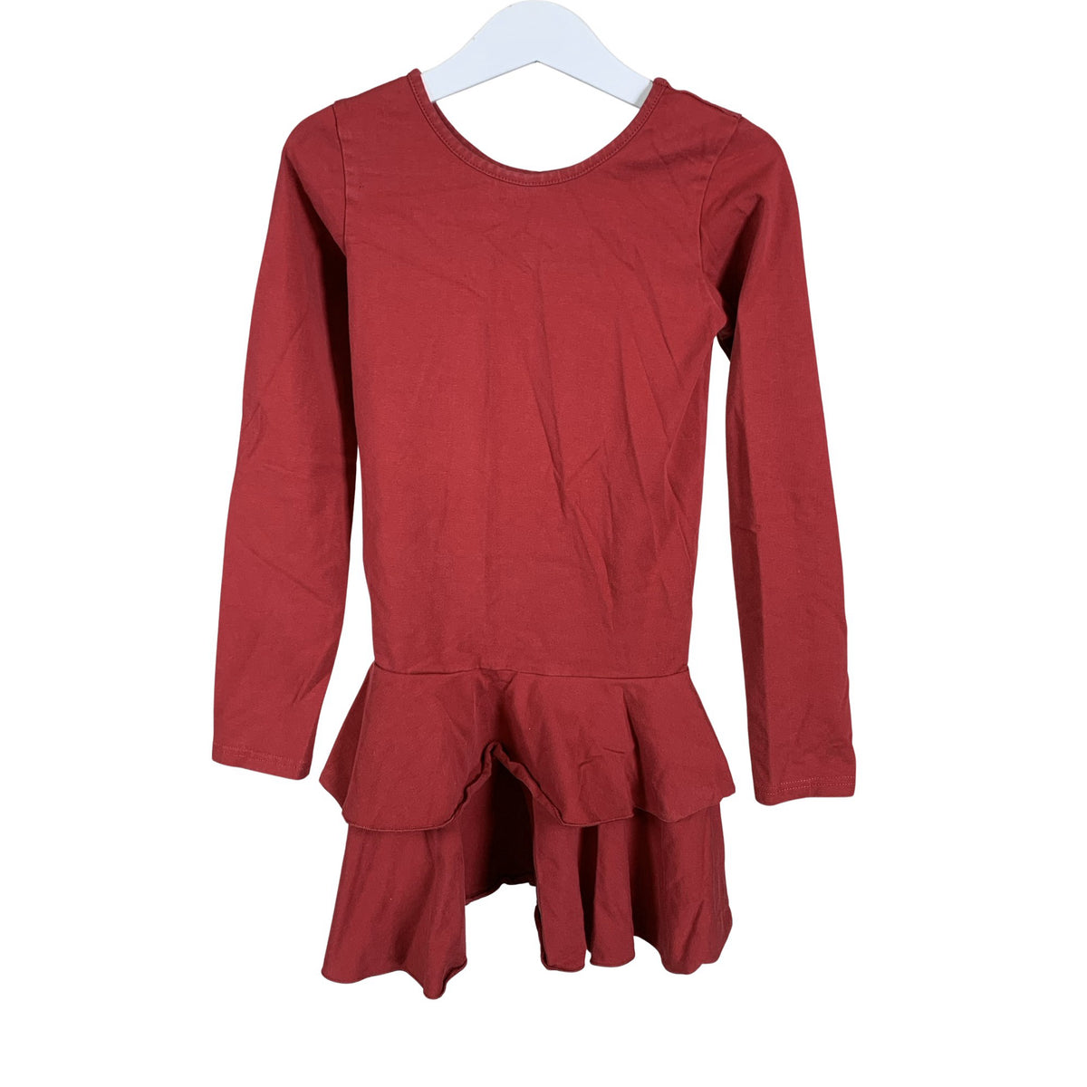 Unisex Gugguu - Tricot dress, size 122 - 128 - Red (1)