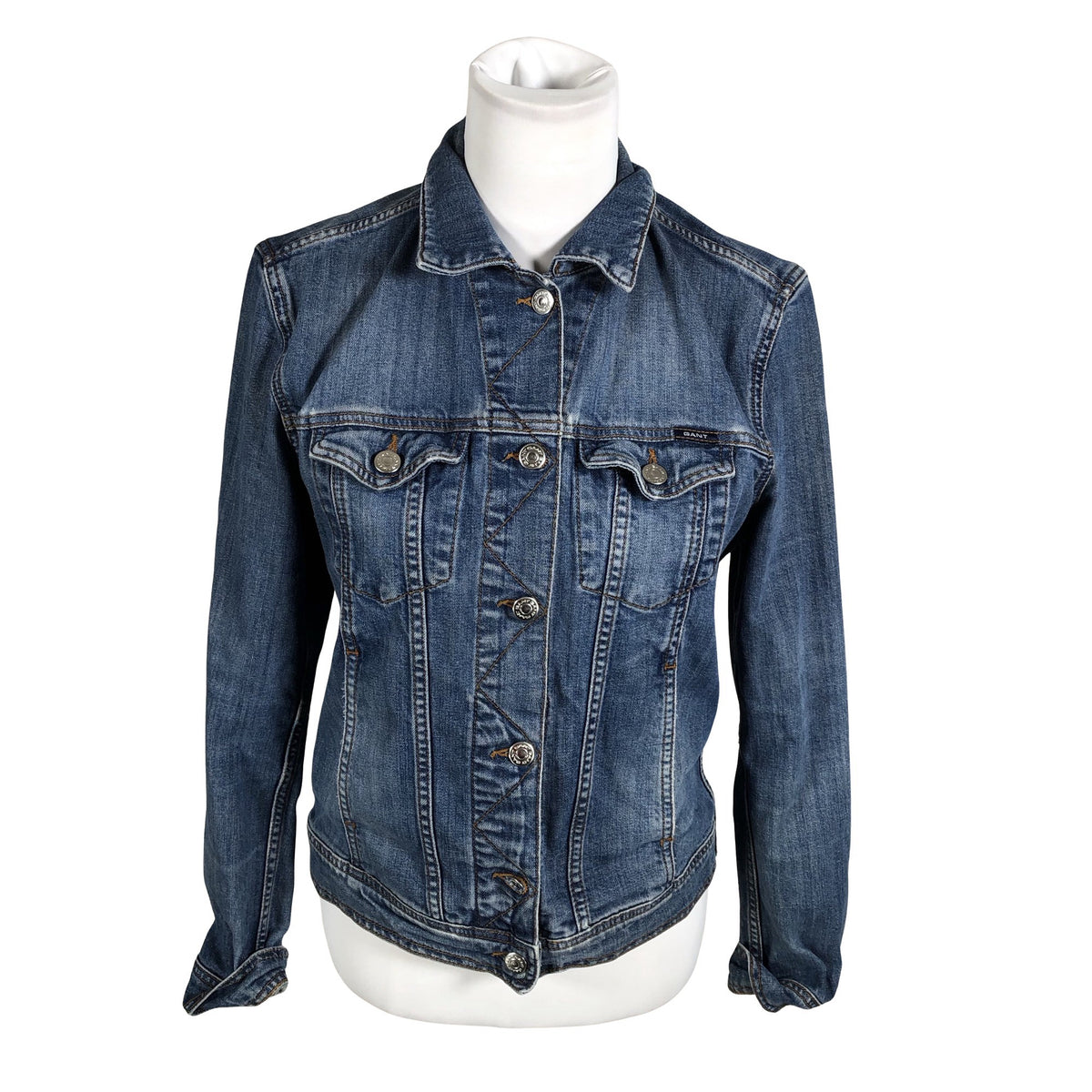 Unisex Gant - Denim jacket, size 40 - Blue (1)