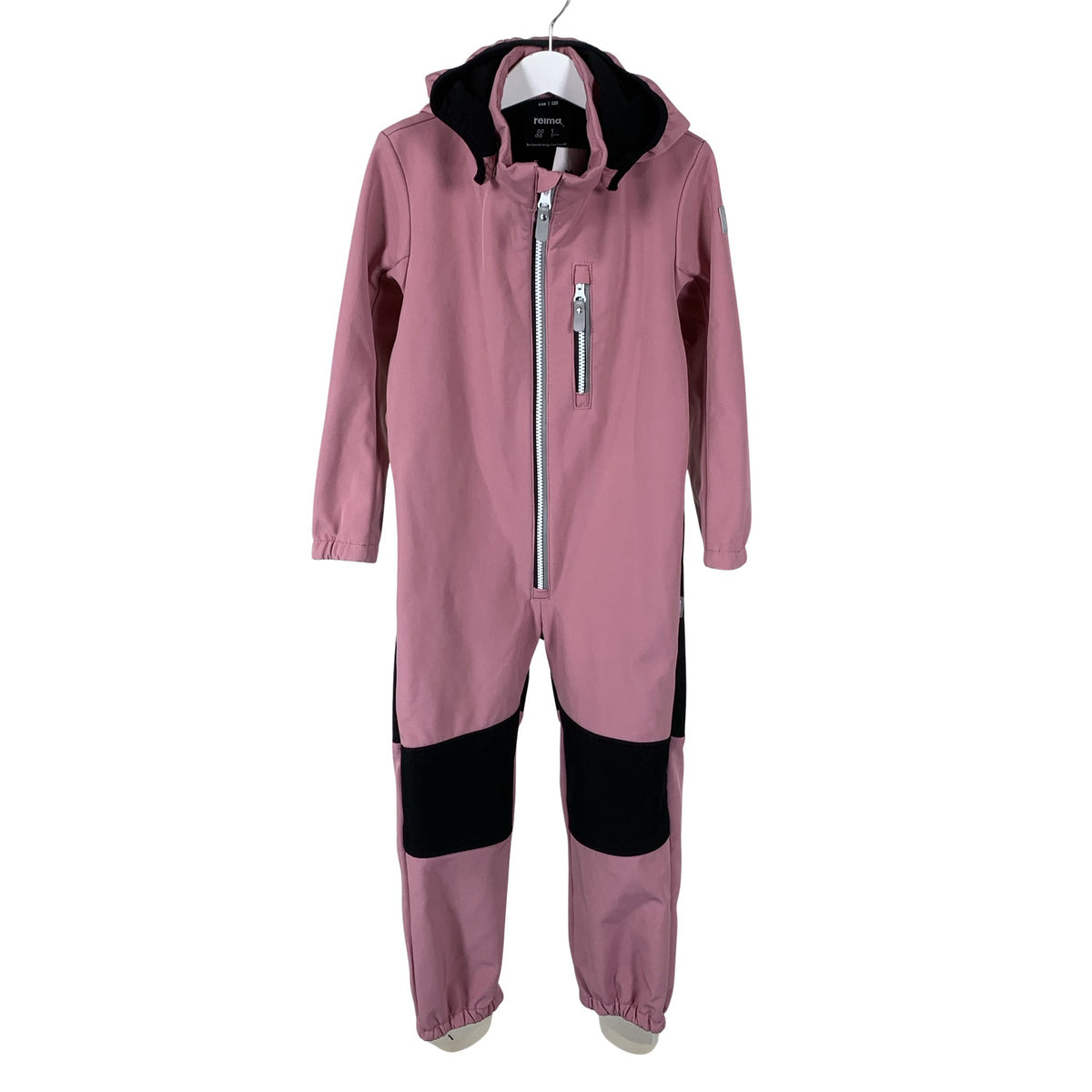 Unisex Reima - Soft shell jumpsuit, size 104 - 110 - Light pink (1)