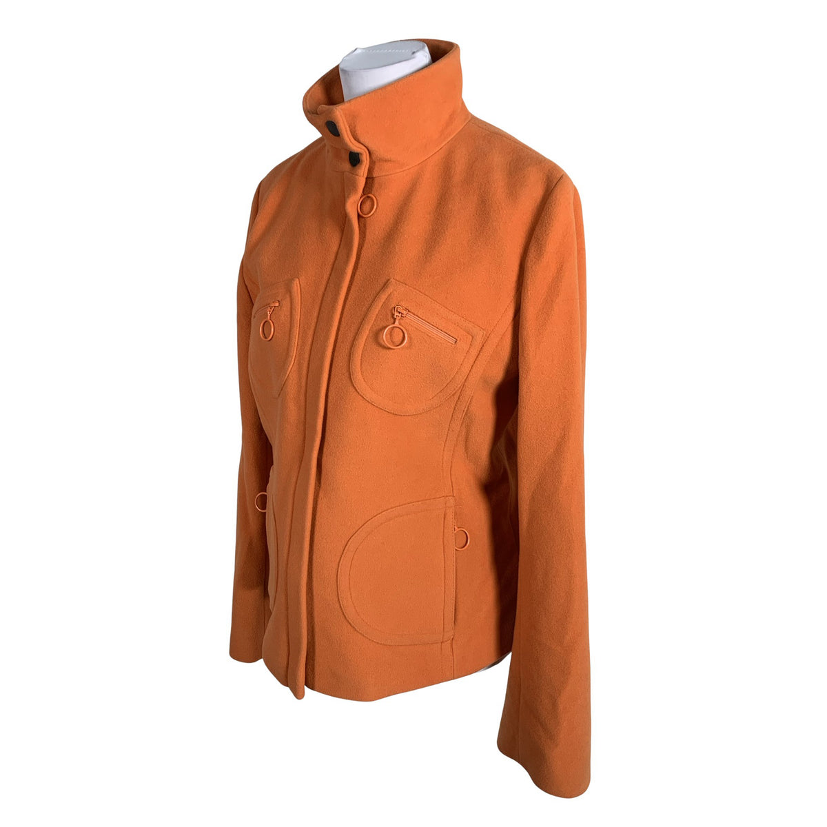 Unisex Damo - Wool coat, size 40 - Orange (3)