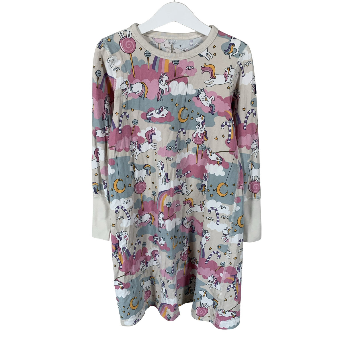 Unisex Polarn O. Pyret - Nightshirt, size 110 - 116 - Beige (1)