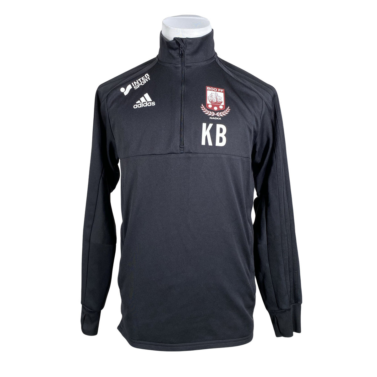 Unisex Adidas - Sports shirt, long sleeve, size M - Black (1)
