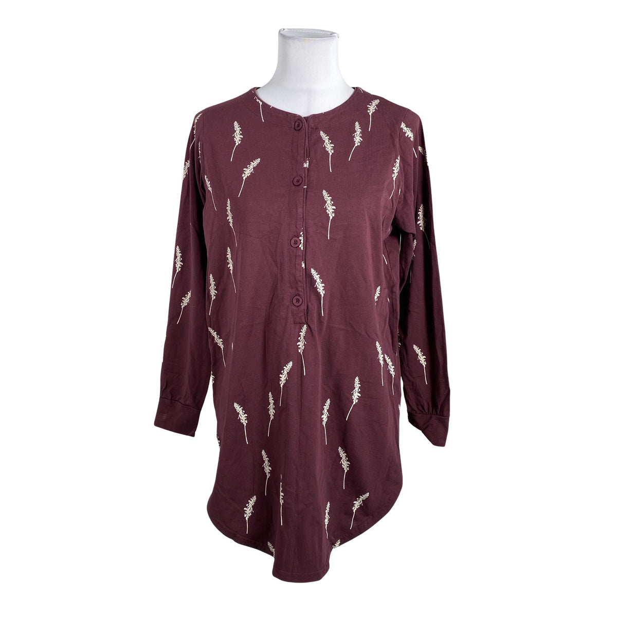 Unisex NOSH - Tricot tunic, size 36 - Wine red (1)