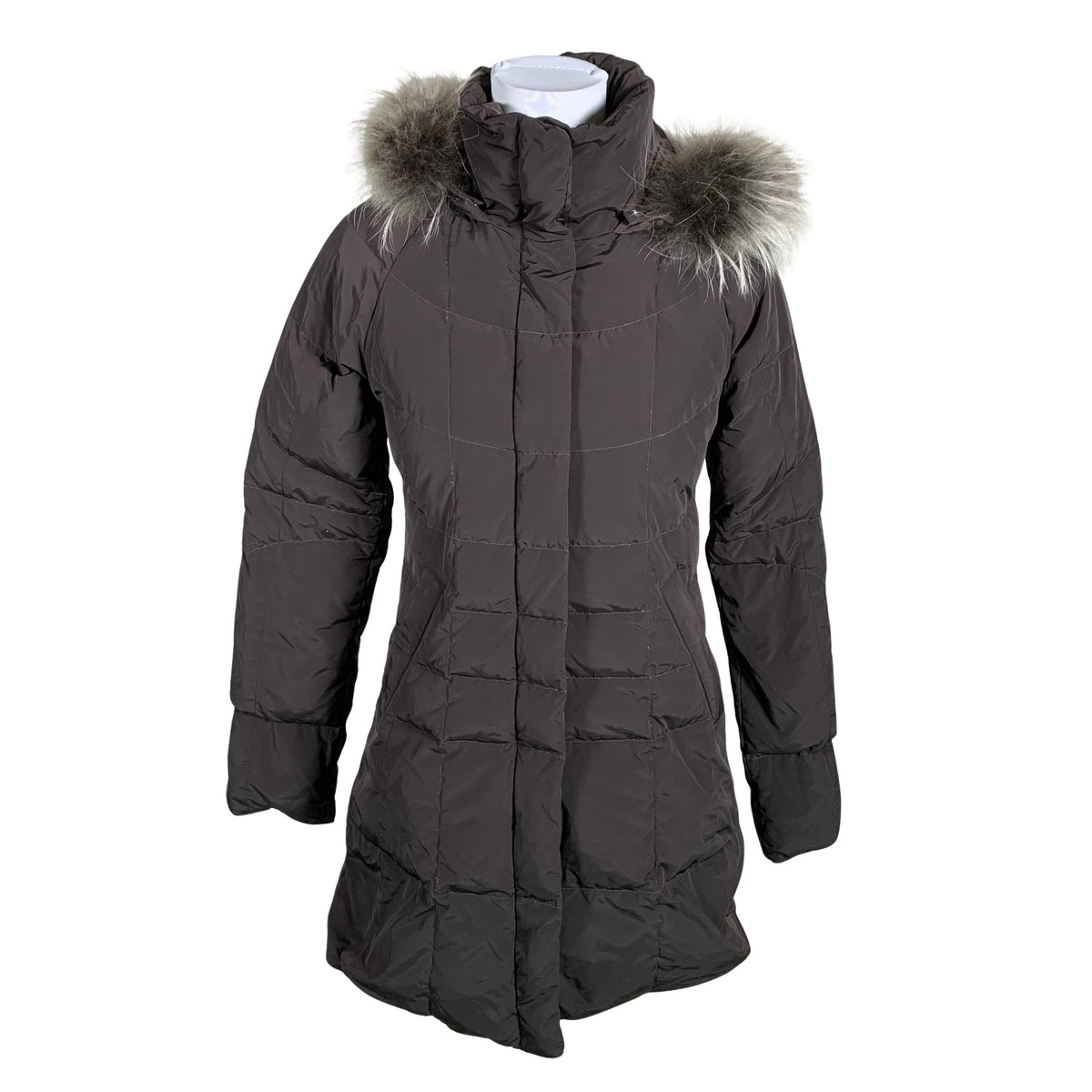Unisex Joutsen - Down jacket, size 34 - Brown (1)