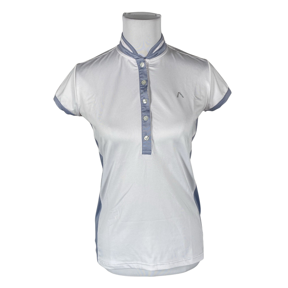 Unisex Alberto - Sports shirt, short sleeve, size 36 - White (1)