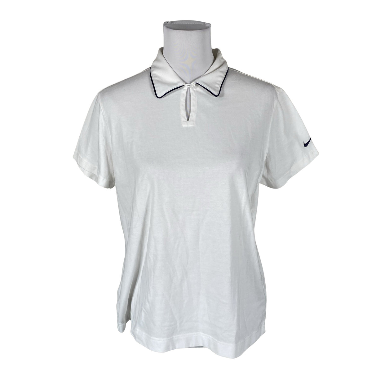 Unisex Nike - Sports shirt, short sleeve, size 40 - White (1)
