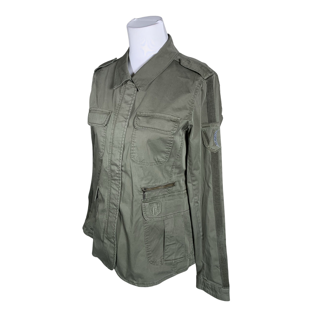 Unisex Monari - Outdoor jacket, size 38 - Green (3)