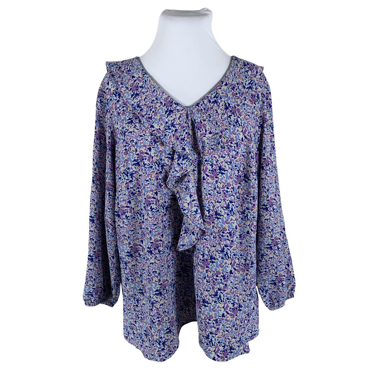 Unisex Zizzi - Blouse, size 50 - Blue (1)