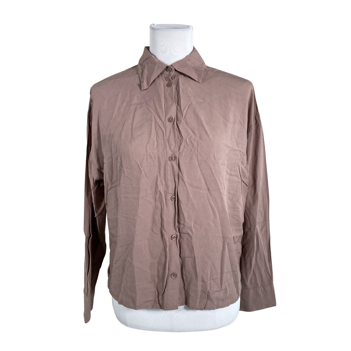 Unisex Lindex - Blouse, size 34 - Brown (1)
