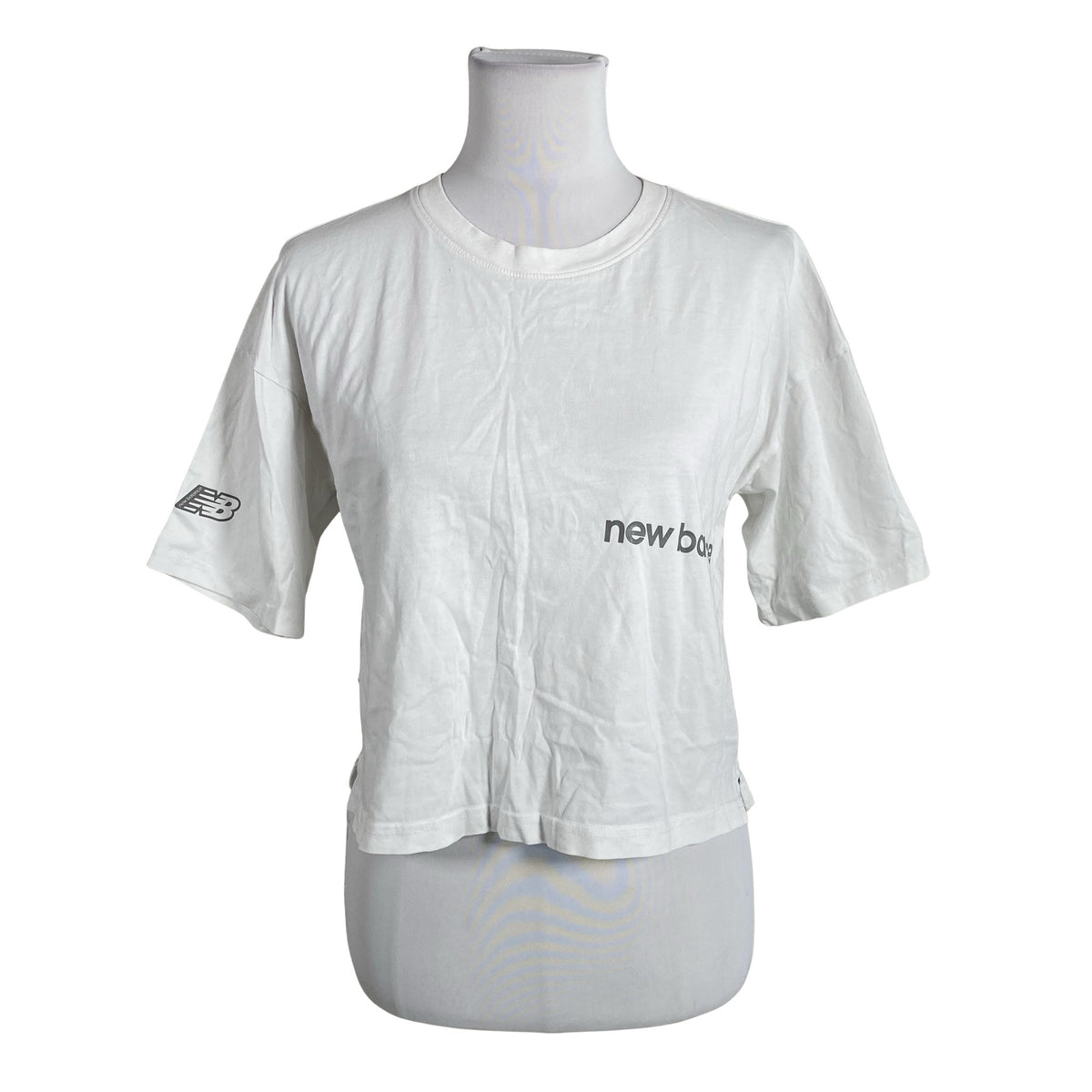 Unisex New Balance - T-shirt, size 38 - White (1)