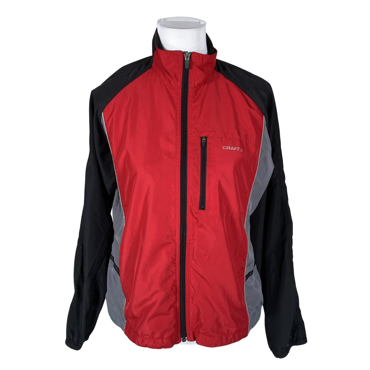 Unisex Craft - Sports jacket, size 38 - Red (1)