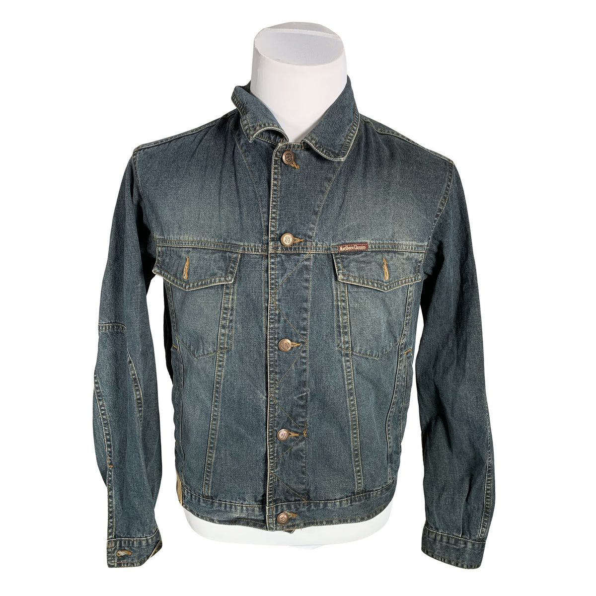 Unisex Marlboro Classics - Denim jacket, size M - Blue (1)