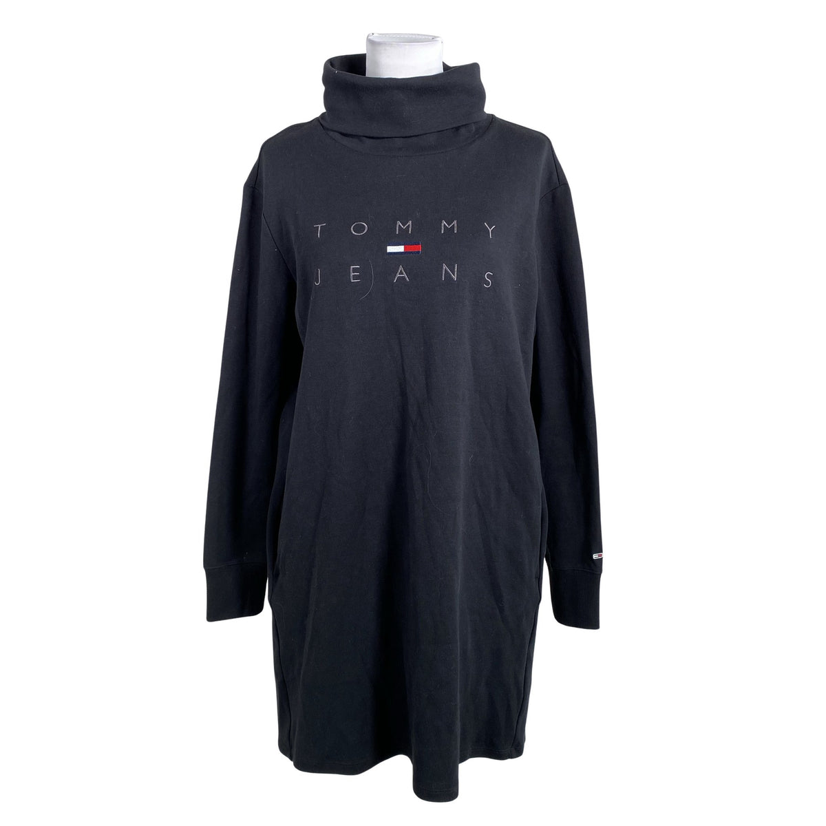 Unisex Tommy Jeans (Tommy Hilfiger) - Sweatshirt dress, size 40 - Black (1)