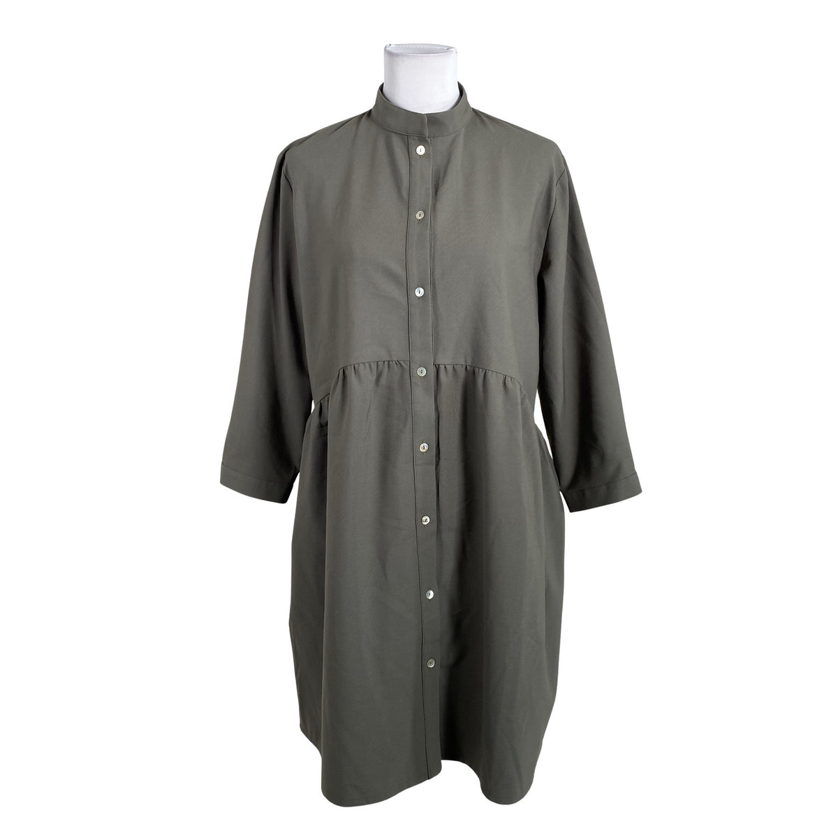 Unisex Gauhar - Schiffon dress, size 40 - Green (1)