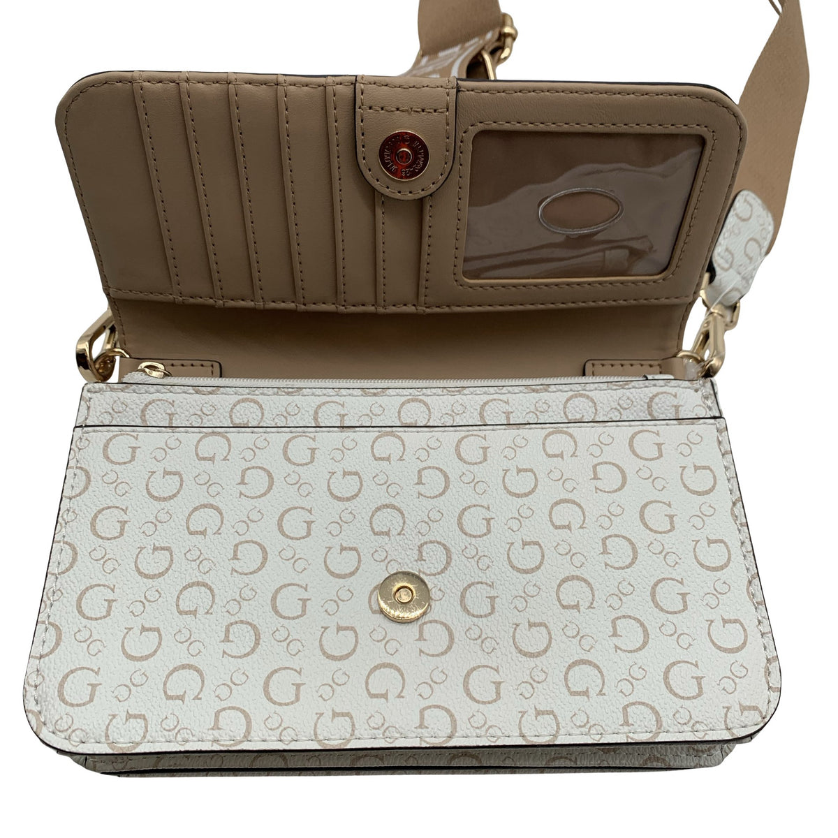 Unisex Guess - Shoulder bag, size Mini - White (3)