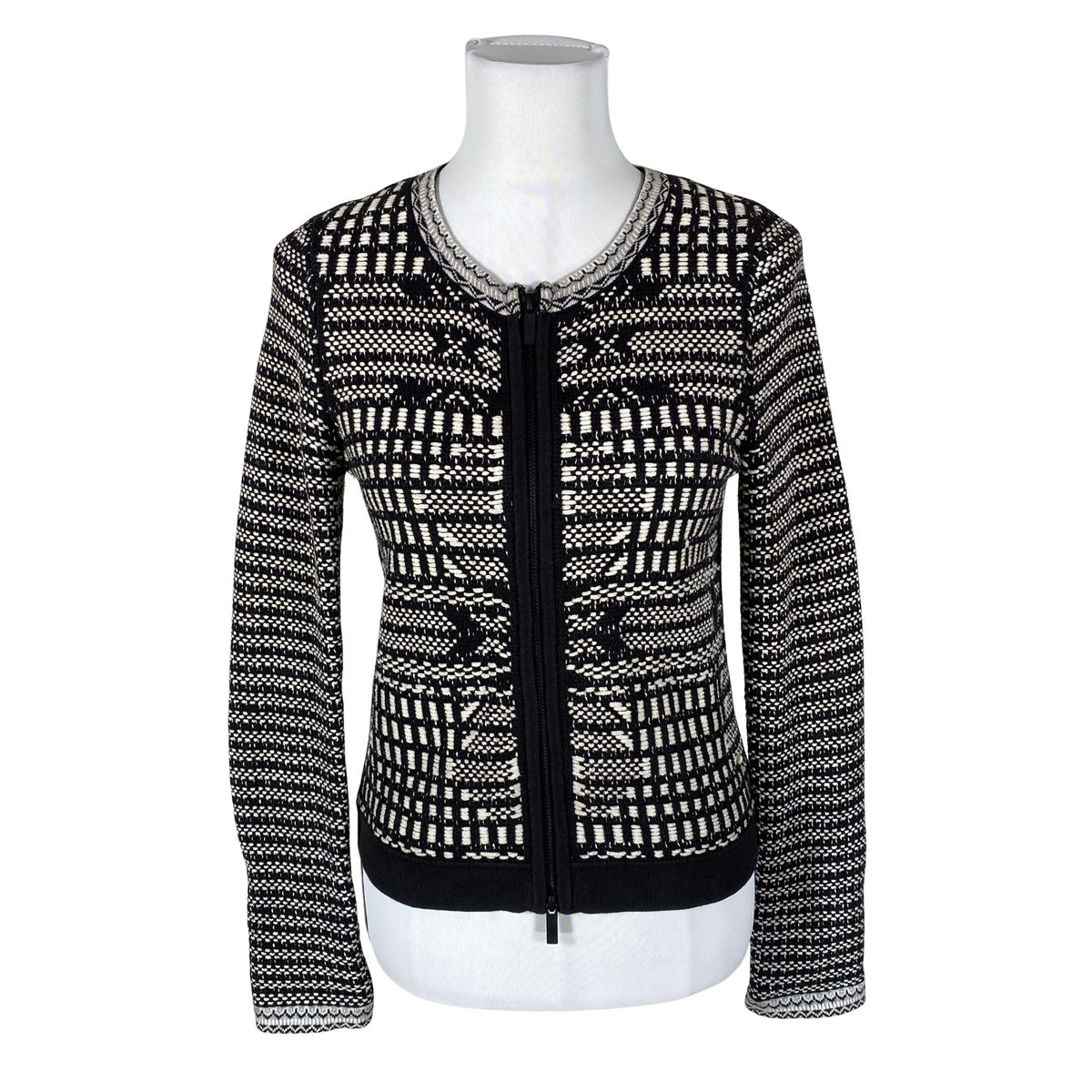 Unisex Karen Millen - Cardigan, size 36 - Black (1)