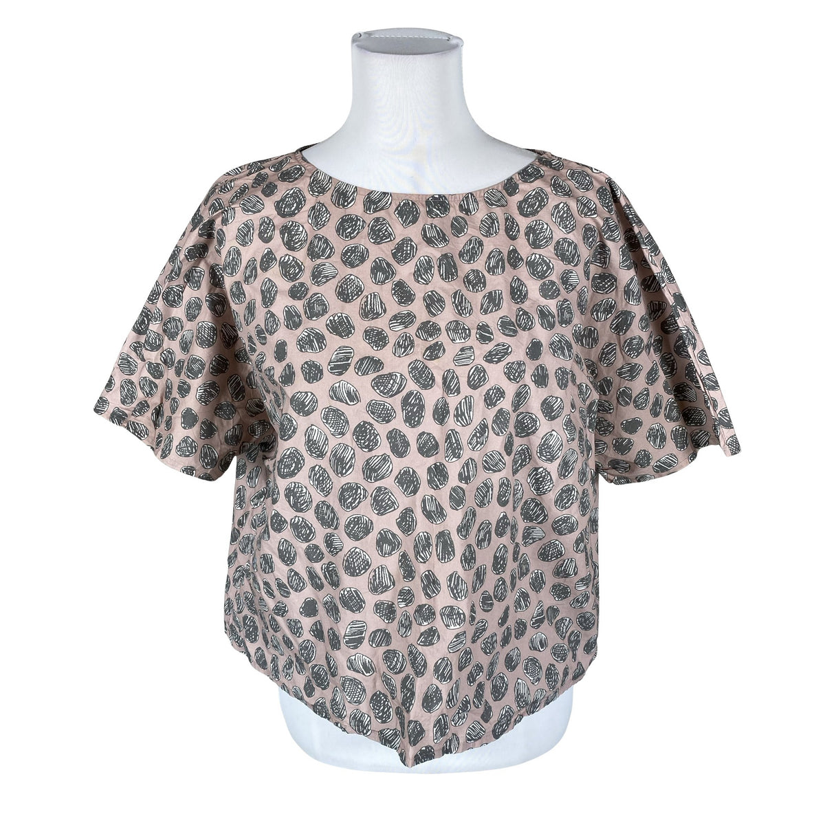 Unisex Samuji - Short-sleeved blouse, size 38 - Light pink (1)