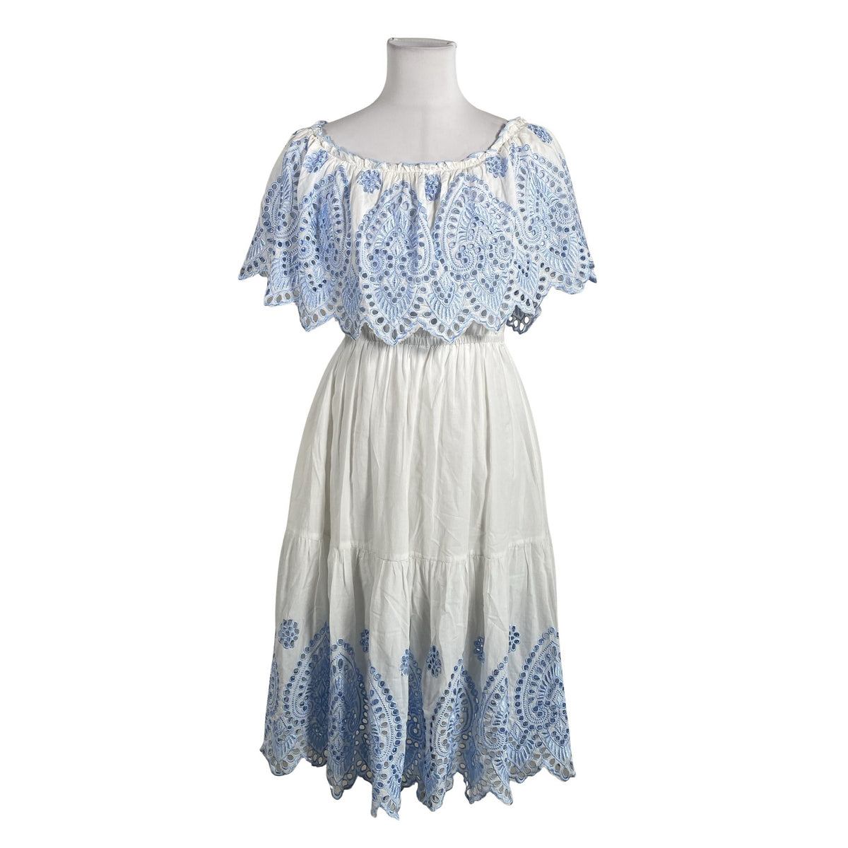 Unisex By Malina - Dress, size 40 - White (1)