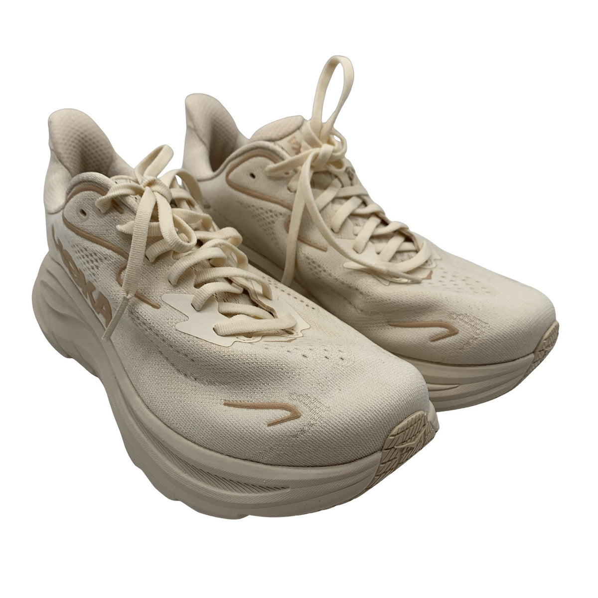 Unisex Hoka One One - Running shoes, size 39 - Natural white (2)