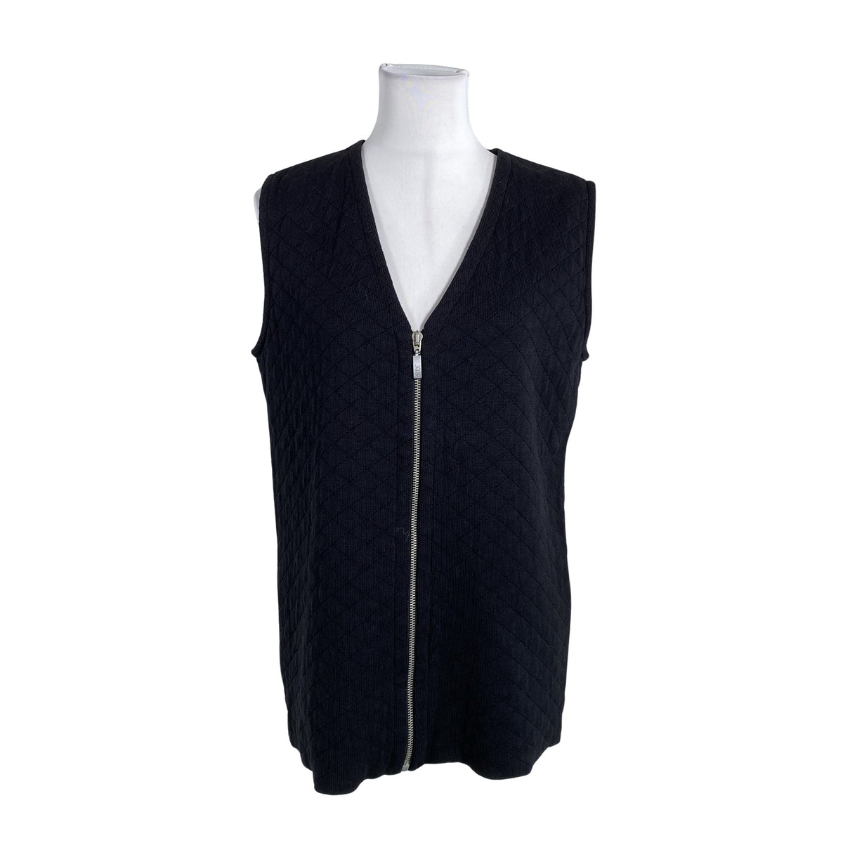 Unisex Anne Linnonmaa - Knit vest, size 38 - Black (1)