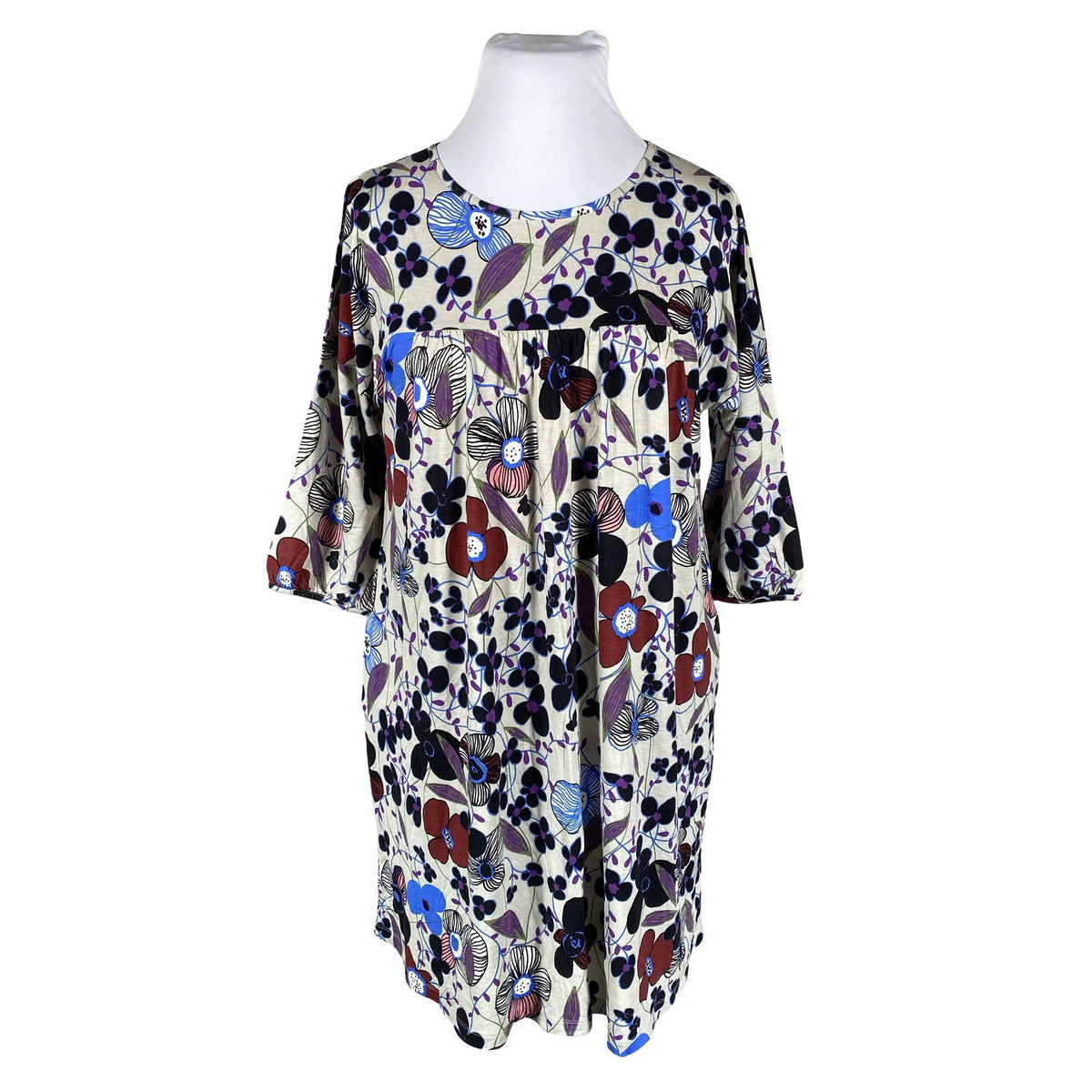 Unisex Marimekko - Tricot dress, size 42 - Beige (1)