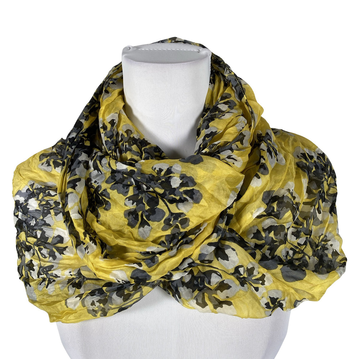 Unisex Lasessor - Circle scarf, size Midi - Yellow (1)