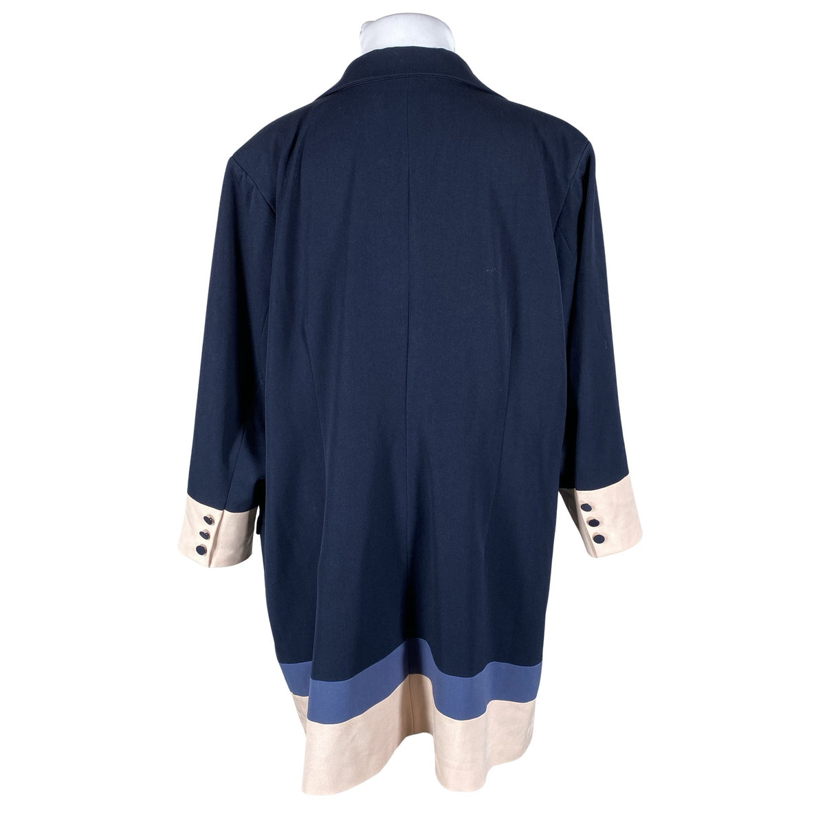 Unisex Zizzi - Trench coat, size 52 - Blue (2)