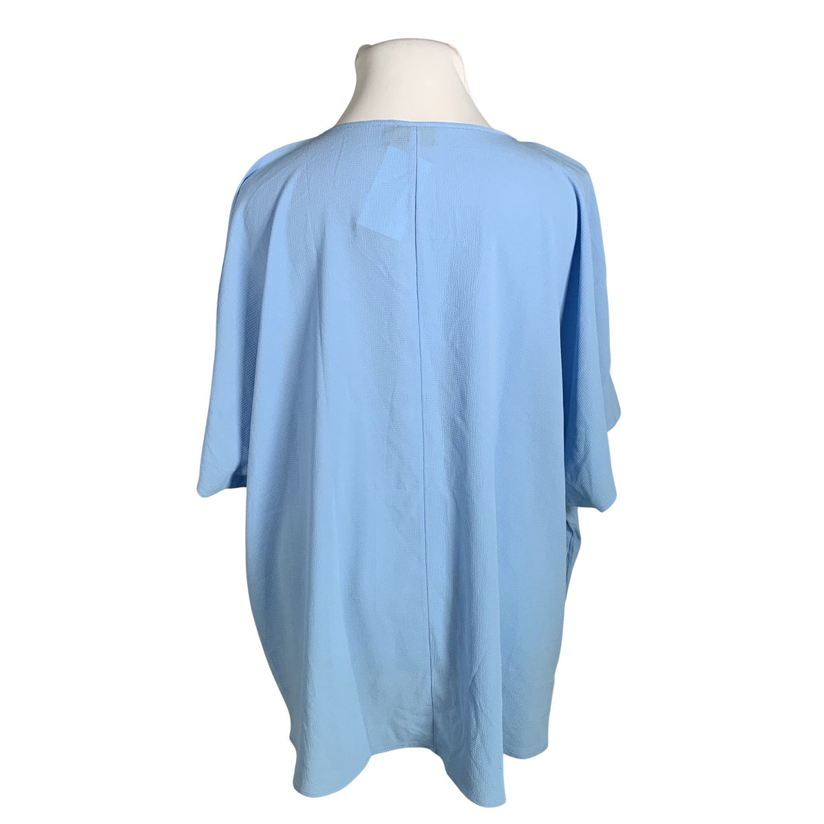 Unisex Zizzi - Short-sleeved blouse, size 58 - Light blue (2)