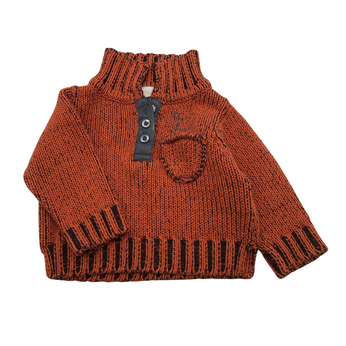Unisex Lindex - Sweater, size 56 - 62 - Orange (1)