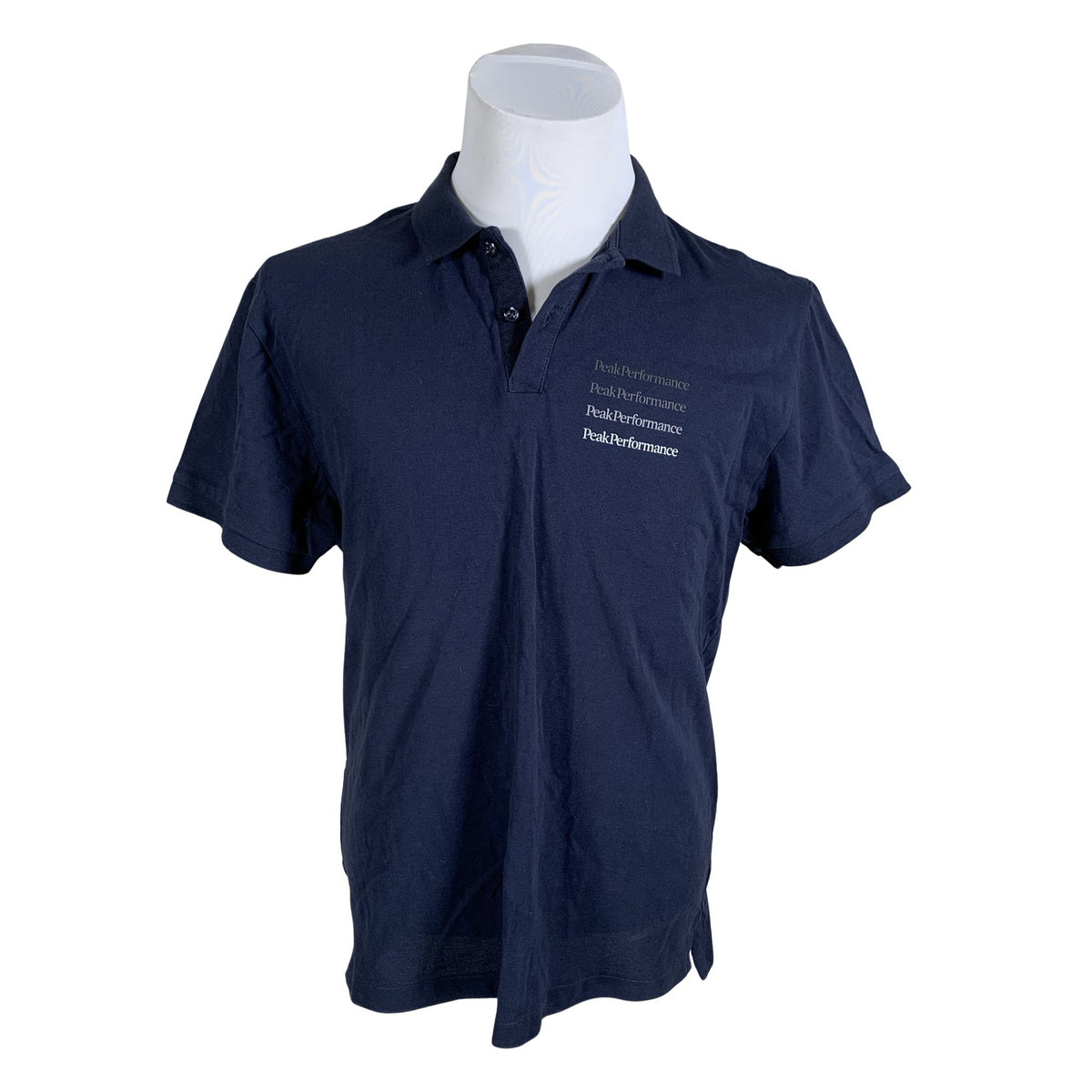 Unisex Peak Performance - Polo shirt, size XXL - Blue (1)