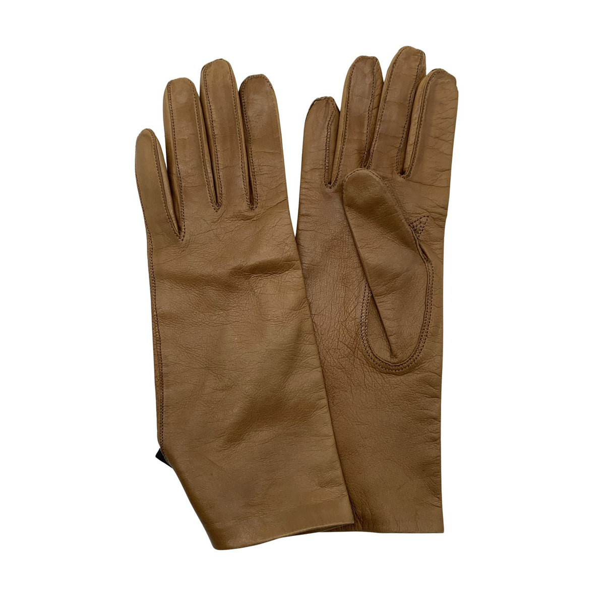 Unisex Sauso - Leather gloves, size Ei kokoa - Brown (1)