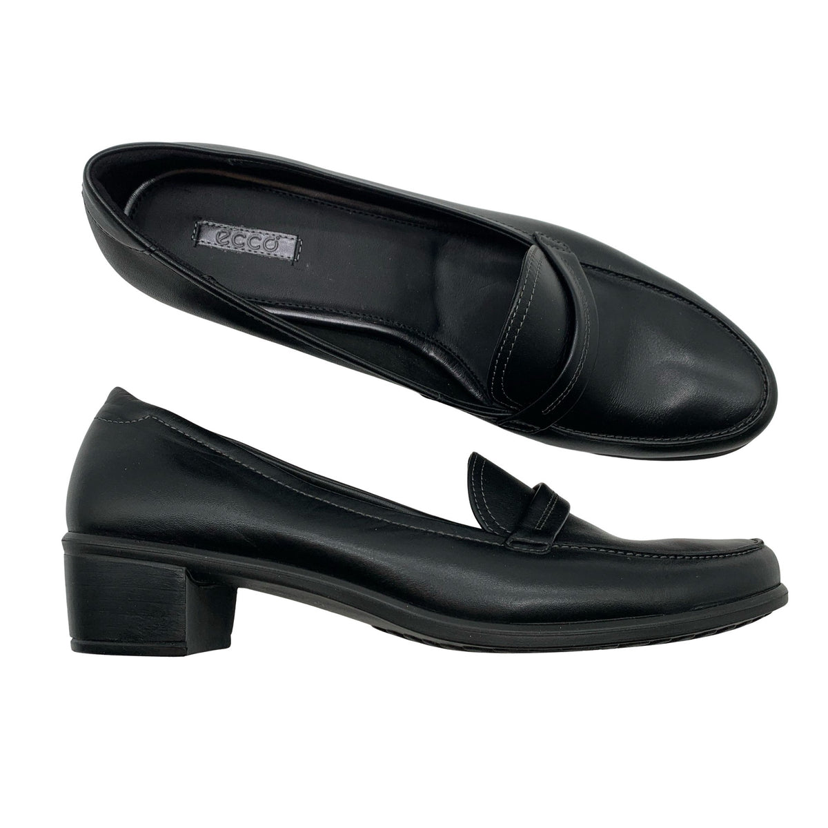 Unisex Ecco - Loafers, size 42 - Black (1)