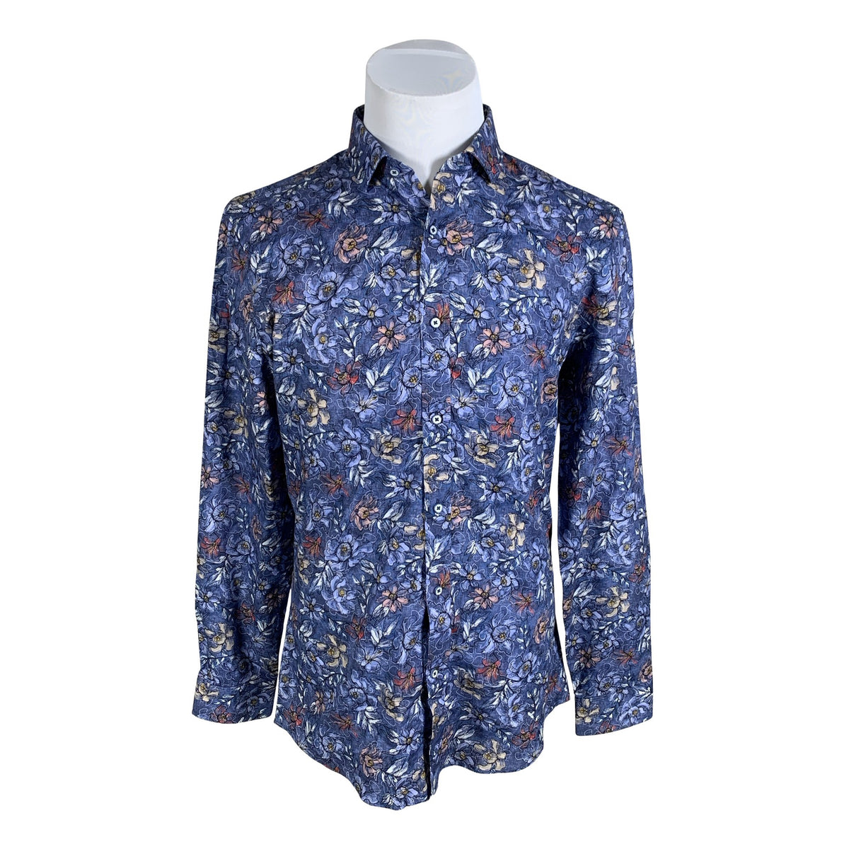 Unisex Petrifun - Collared shirt, size L - Blue (1)