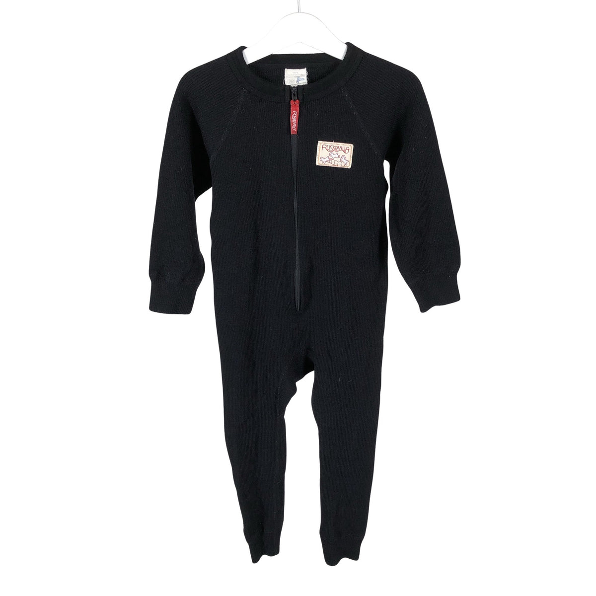 Unisex Ruskovilla - Wool overall, size 98 - 104 - Black (1)