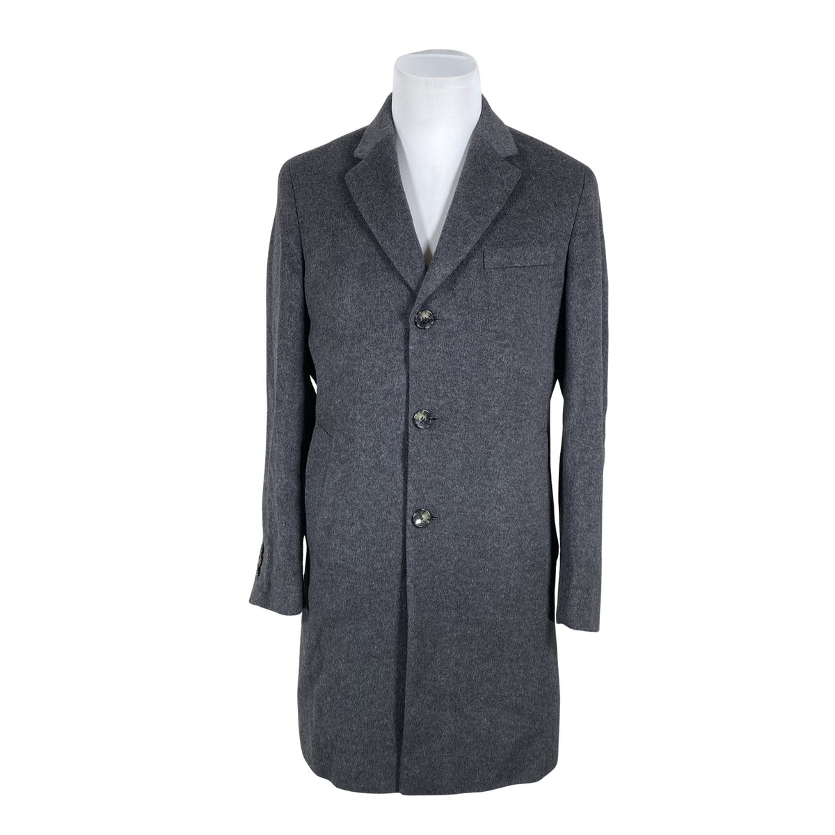 Unisex Hugo Boss - Wool coat, size 48 - Gray (1)