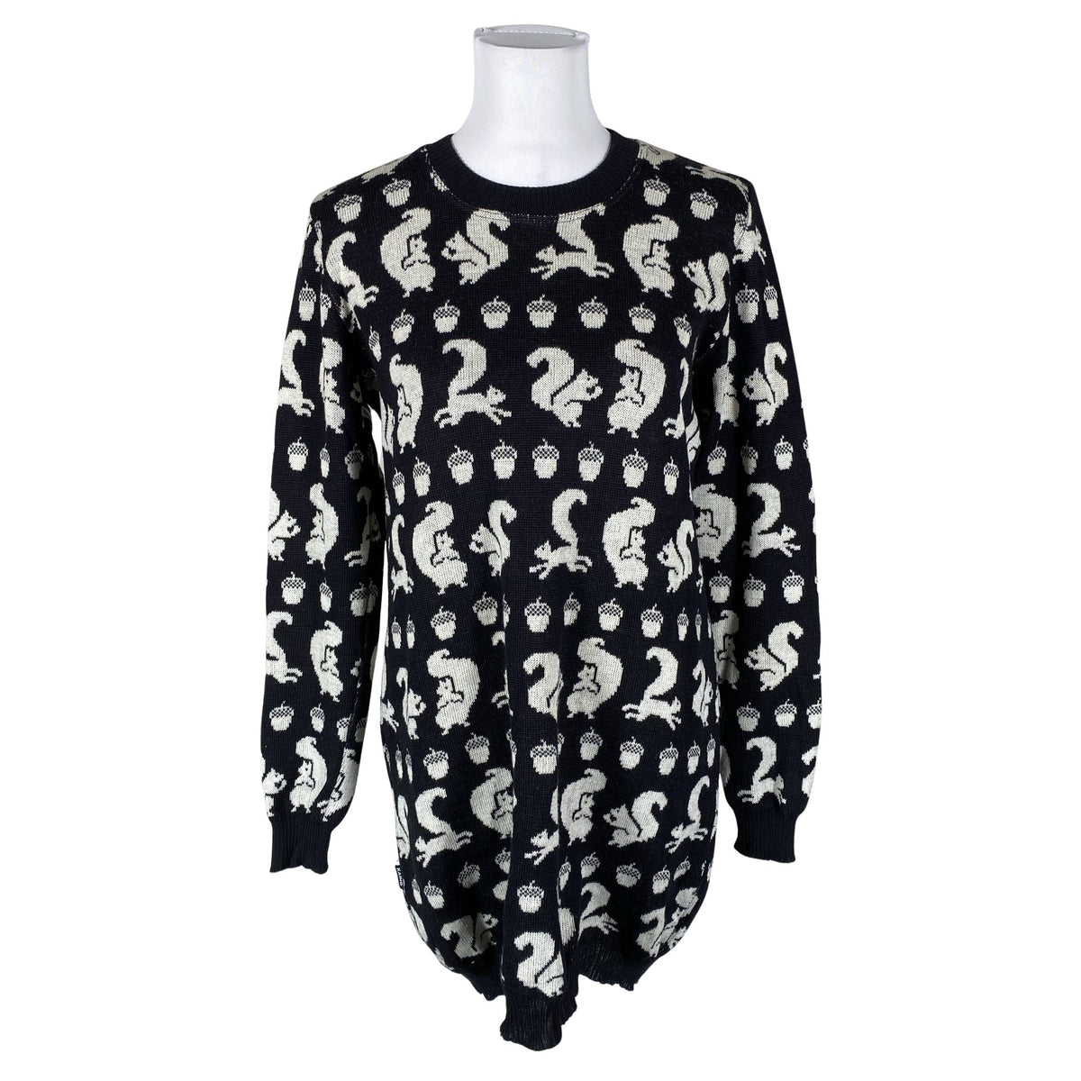 Unisex Kaino - Knit tunic, size 40 - Black (1)