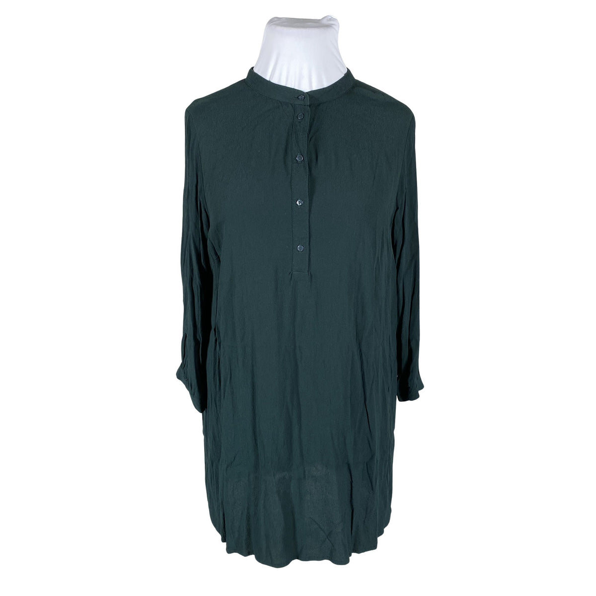 Unisex Zizzi - Schiffon dress, size 46 - Green (1)