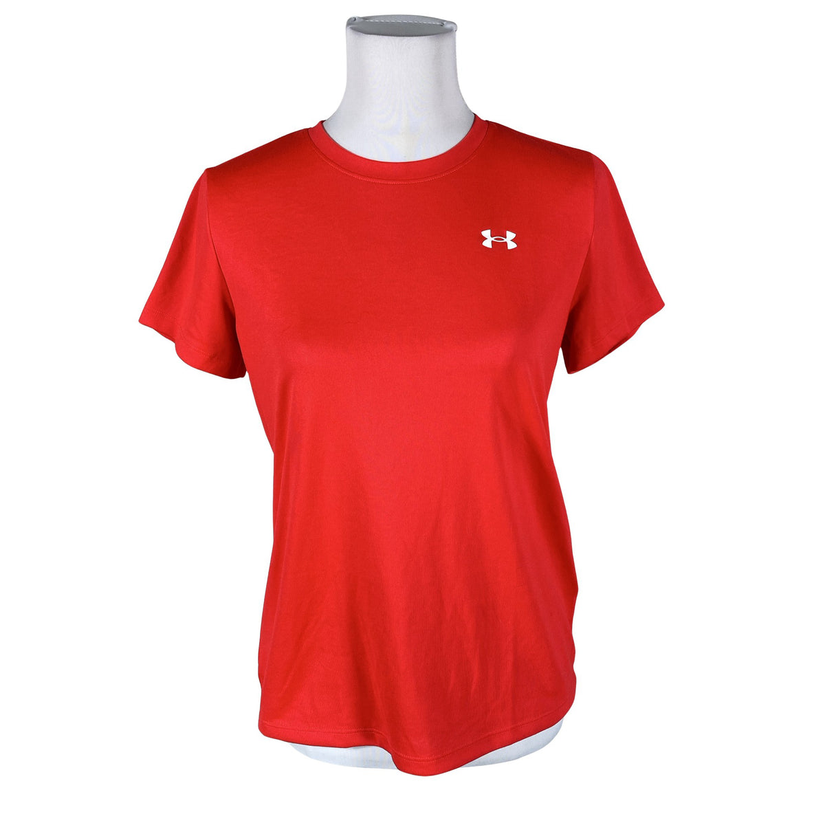 Unisex Under Armour - Sports shirt, short sleeve, size 36 - Red (1)