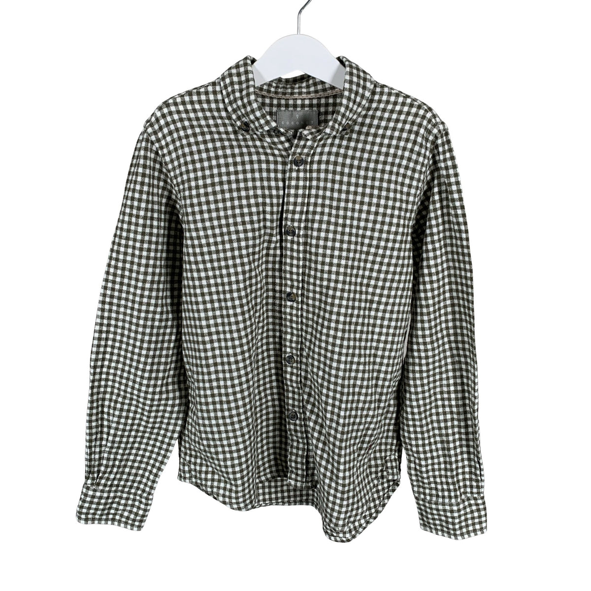 Unisex Coconut - Collared shirt, size 134 - 140 - Green (1)
