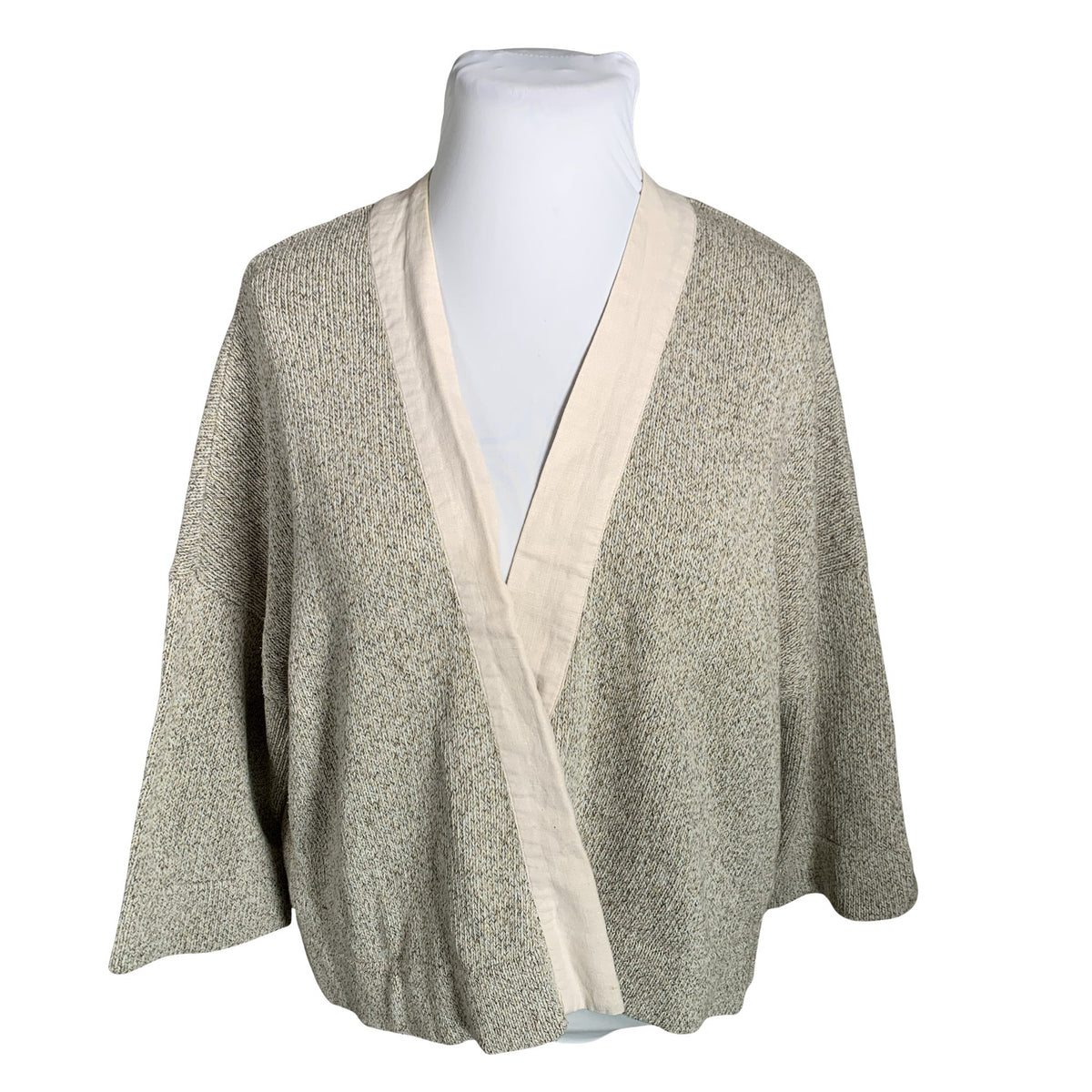 Unisex Oska - Cardigan, size 44 - Beige (1)