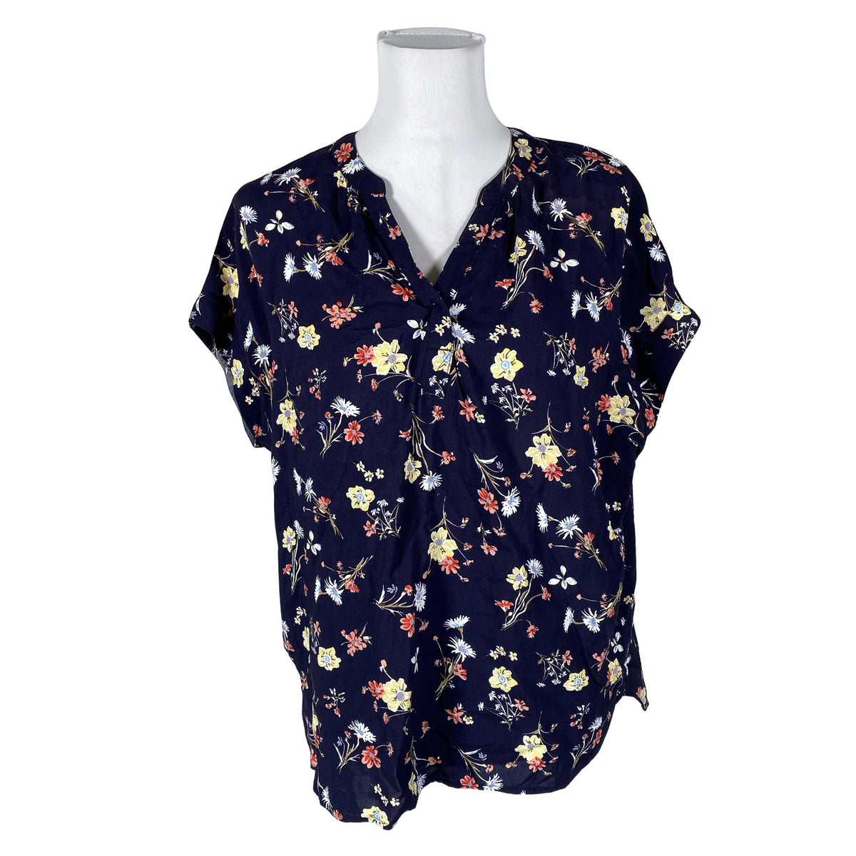 Unisex Esprit - Short-sleeved blouse, size 40 - Blue (1)