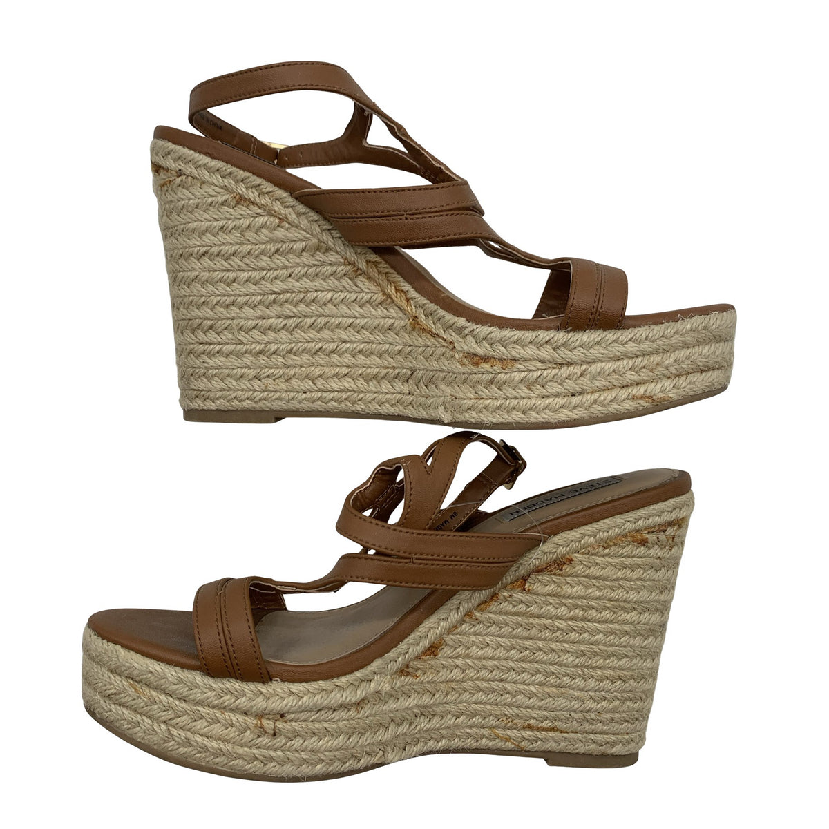 Unisex Steve Madden - Wedge sandals, size 39 - Brown (2)