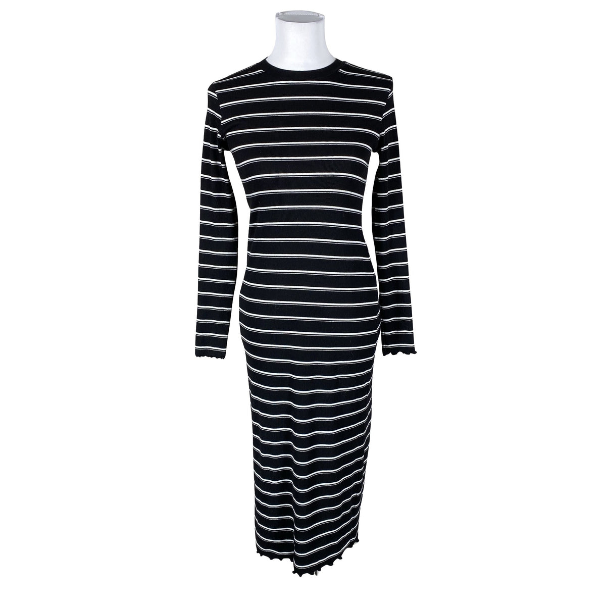 Unisex Lindex - Tricot dress, size 36 - Black (1)