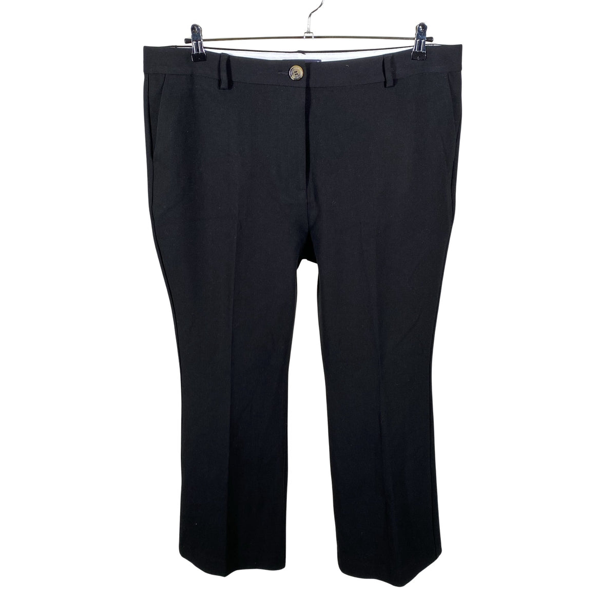 Unisex Marks&Spencer - Straight leg trousers, size 48 - Black (1)
