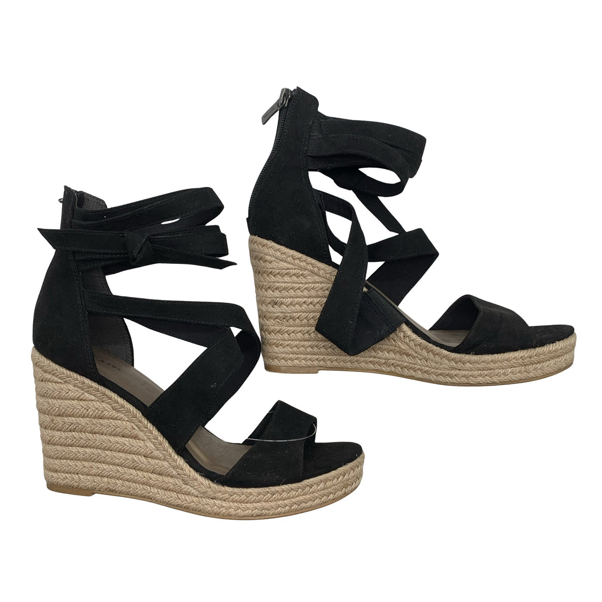 Unisex Tamaris - Wedge sandals, size 39 - Black (1)
